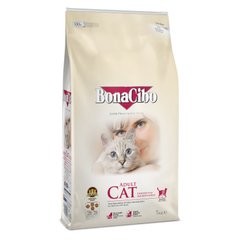BonaCibo Adult Cat Chicken&Rice with Anchovy корм для котів (курка/рис/анчоуси) - 5 kg