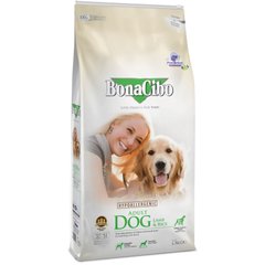 BonaCibo Adult Dog Lamb&Rice корм для собак (ягня/рис) - 15 kg