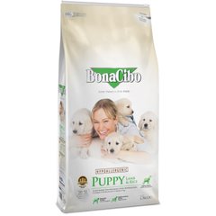 BonaCibo Puppy Lamb&Rice корм для цуценят (ягня/рис) - 15 kg
