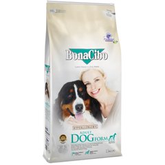 BonaCibo Adult Dog Form корм для схильних до повноти та старіючих собак - 15 kg