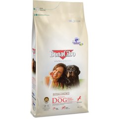 BonaCibo Adult Dog High Energy Chicken&Rice with Anchovy корм для активних собак (курка/рис/анчоуси) - 4 kg